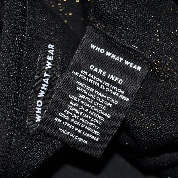 New WWW Metallic Stripe Crew Pullover Sweater [D2] - Picture 6 of 8